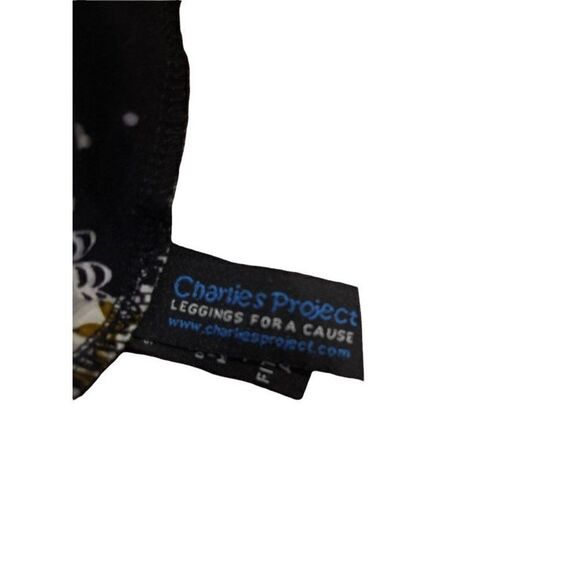 Charlies project owl leggings tween stretch pants xs - Picture 2 of 2